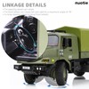 NUOTIE 1/136 Unimog U1300 Model Military Transport Vehicle Car Die-cast
