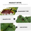 NOLITOY Bubbling Aquarium Decor Creative Alligator Ornament for Fish Tank