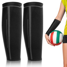 HJZHII 1 Pair of Volleyball Arm Sleeves, Volleyball Arm Warmers, Volleyball Compression Sleeves, Sports Forearm Sleeves, Forearm Compression Sleeves, Passing Forearm Warmers, Sports Training, Arm