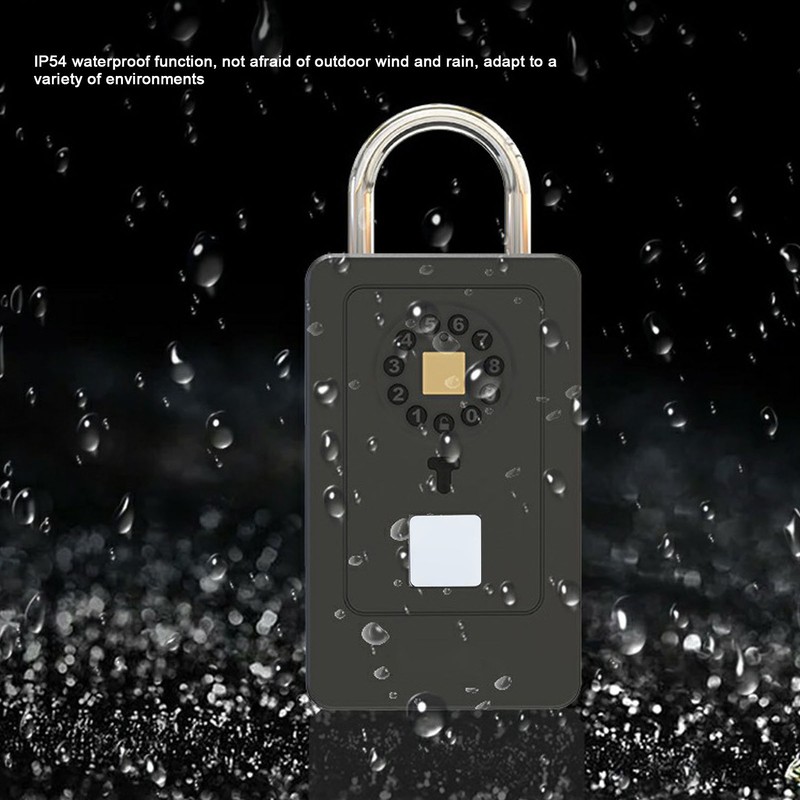 Smart Key Lock Box Fingerprint Recognition Password Unlocking Combination Key