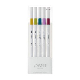Emott Fineline Markers, Assorted 5 Pack