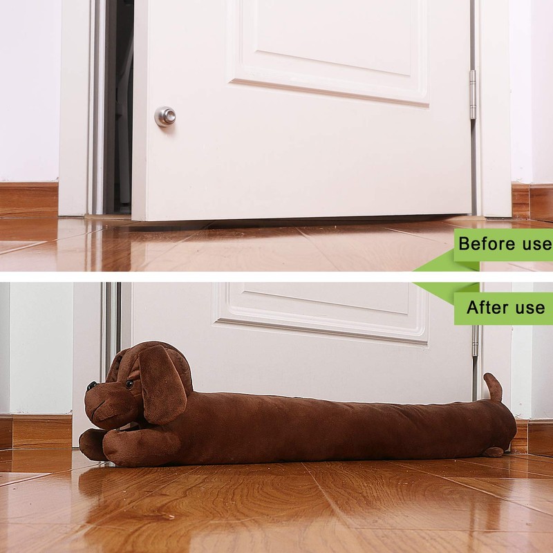 SANFERGE 36 Inch 3LB Heavy Duty Under Door Draft Stopper,