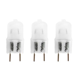 Anyray A1700F (3)-Pack 20 Watt G8 120V 130 Volt Light Bulb Frosted 20W 120 Volts G8S