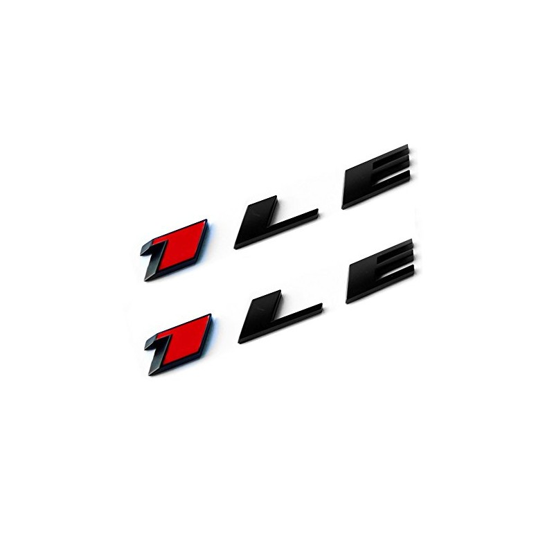 Yoaoo 2pack OEM 1LE Emblem Badge Letter Rear Side Compatible