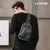 FANDARE Chest Bag Sling Bag School Backpack Sports Bag Men