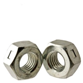 3/8""-16 Two Way Reversible LockNuts (Pack of 25), Zinc Plated Steel, Coarse Thread Hex Lock Nuts for Screws & Bolts - by Chipmunk Hardware, SS859260