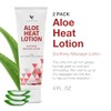 Forever Living Aloe Heat Lotion 118ml-(Pack of 2)