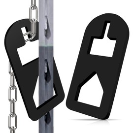 TNCZHYLX T Post Puller Fence Post Puller, Farm Equipment Tractor Accessories, Use Different Chains S Hooks Jacks Tractor Buckets from (Black)