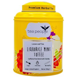 Tea People Liquorice Mint Toffee Loose Tea Caddy 100g