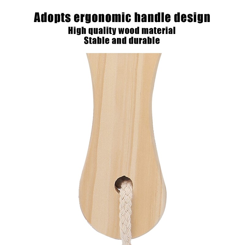 Foot File Callus Remover, Professional Double-Sided Wooden Foot File Foot