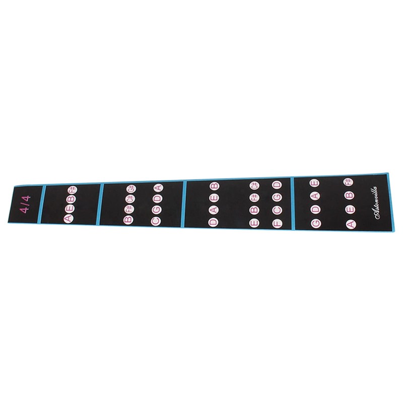 KooingTech 4/4 Violin Fingerboard Sticker, Removable Violin Finger Position Marker