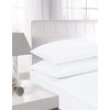 NIYS Luxury Bedding Flat 100% Egyptian Cotton Flat Sheet (White,