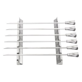 ZenUrban 870007 Grilling Kabob Rack with Skewers