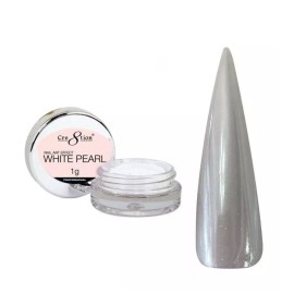Cre8tion Nail Art Effect - 1 gram Color White Pearl