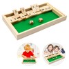 Kitchnexus Kitchnexus Deluxe 2-Spieler Shut The Box Würfelspiel Holz Tisch