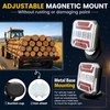 TXGSDXS Wireless Trailer Lights, 2026 NEW 110° Rotatable Magnetic LED