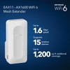 NETGEAR WiFi 6 Mesh Range Extender (EAX11) - Add up