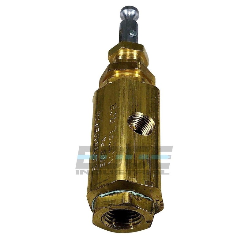 conrader Pilot Discharge Unloader Valve for AIR Compressor 1/4" Female