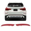 2PCS Rear Bumper Reflector Left Right PMMA ABS 63147419928 for