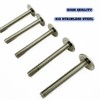 Mighty Fasteners Combo Sidewalk Bolts, 304 Stainless Steel, Hurricane Hardware,
