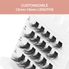 VLuxe Soft Luxe Faux Mink Lash Cluster, 12-16mm Seamless DIY