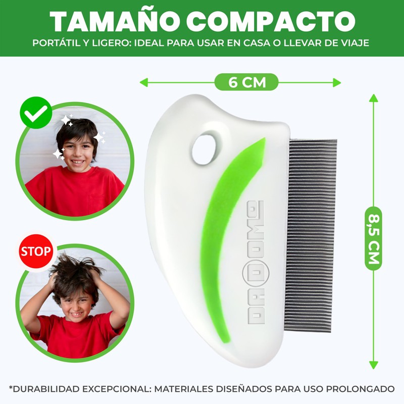 DADOMO Nit with Digital Guide, with Short Tines for Short