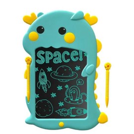 LCD Drawing Board Cute Dinosaur Shape Erasable Reusable Educational Colorful Screen Doodle Learning Board for Kids