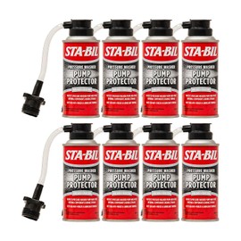 STA-BIL Pump Protector - Protects Pressure Washer Pump and Other Internal Components During Storage - Next Gen Anti-Freeze and Lubricant Formula, 4 oz. (22007-8PK)