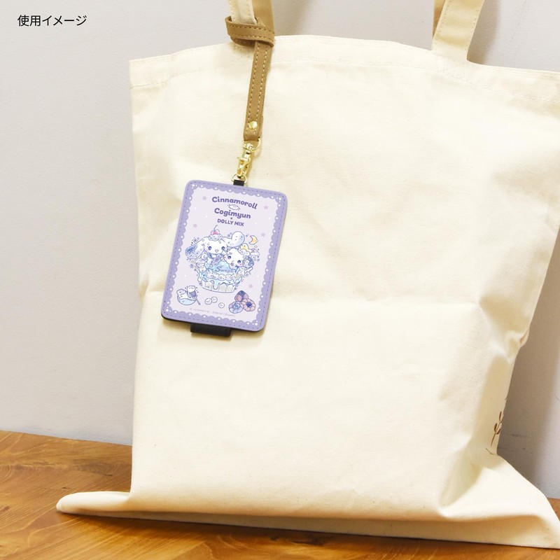 Gourmandies SANG-464 Passport Cover, Cinnamoroll, Dolly Mix IC Card Case
