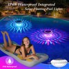 Cootway Floating Pool Lights w/Remote, 6.5 Inch RGB Solar Pool