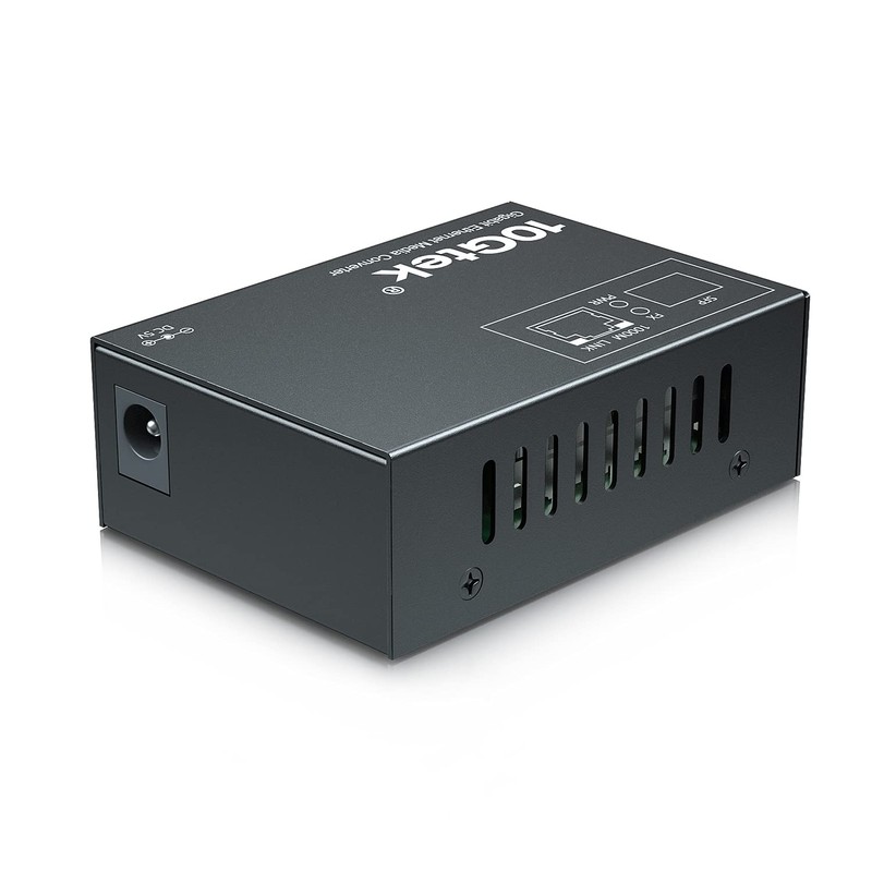 10Gtek [Mini Size] Gigabit Ethernet Media Converter, MultiMode Dual LC
