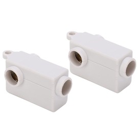 2 Pcs Quick Solderless Wire Splice Connector, 1 in 2 out Terminal Block T Cable Wire Electrical Connector Zk-t16 1000v 80a
