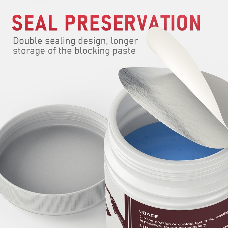 YESWELDER Welding Nozzle Gel for MIG Welding, Anti-Spatter Dip Gel