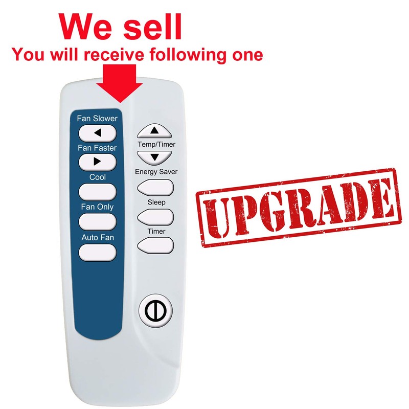 Replacement for Frigidairee Air Conditioner Remote Control Model Number RG15D/E-ELL