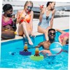 SHOWERORO 5 Sets Neoprene Pool Floaty Drink Holder Floating Beverage
