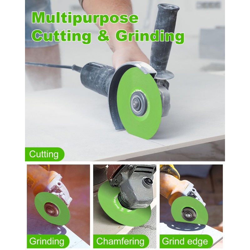 WENHUALI 4.5 Inch Diamond Rock Slab Grinding & Cutting Disc