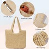 GOLDTIMO Beach Bags for Women - Summer Soft Large Woven