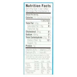 UD_Annie's Homegrown Gluten-Free Double Chocolate Chip Granola Bars 4.9 oz Each Case 12-Healthy Spicy Grain Snacks Box Packaging