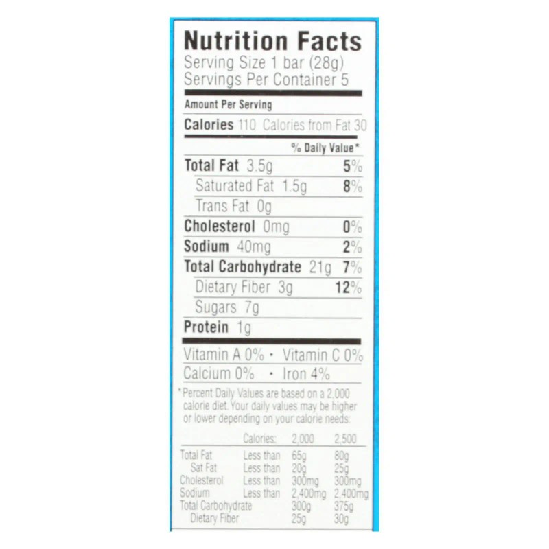 UD_Annie's Homegrown Gluten-Free Double Chocolate Chip Granola Bars 4.9 oz