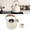 2.5 Liter Whistling Tea Kettle Stainless Steel Teapot with Handle