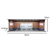 Perfeclan 1:64 Scale Model Car Display Case Protective Cover Illuminated