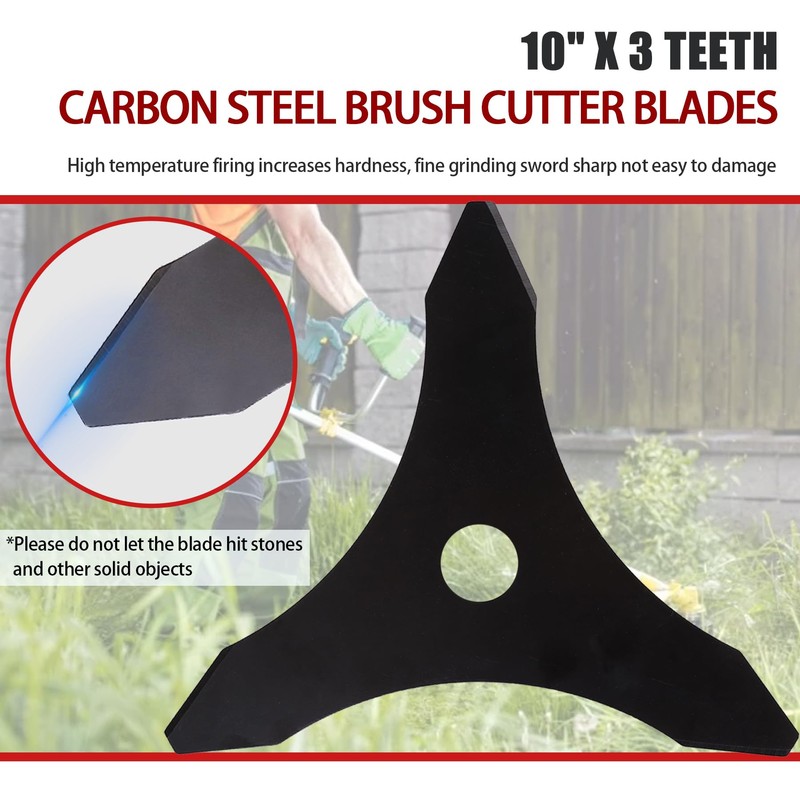 PLAXNS 9" x 36 Teeth Carbide Tipped Blades & 10"