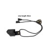 YINETTECH 1PC Archery Thumb Ring PU Leather Thumb Guard Ring