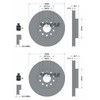 Textar 92120805 Brake Disc