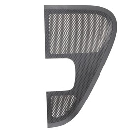 RLB-HILON Front Right Passenger Side Door Speaker Grille Panel Cover Compatible with Ford F150 2004 2005 2006 2007 2008 Year, Flint Gray Color