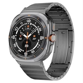 synsing No Tool Needed Titanium Bands Compatible with Galaxy Watch Ultra 47mm (2025/2024), No Gap Design Titanium Metal Strap Wristband Accessory for Galaxy Watch 7 Ultra 47mm