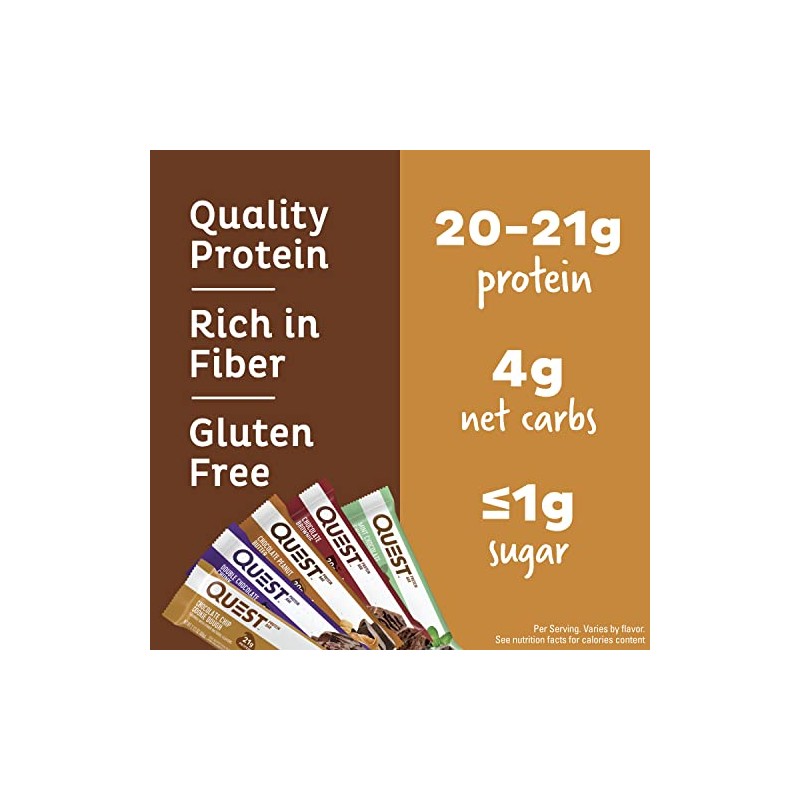 Quest Nutrition Chocolate Lovers Variety Pack, High Protein, Low Carb,