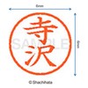 Shachihata Stamp Name 6 Correction Stamp XL - 6 Stamp