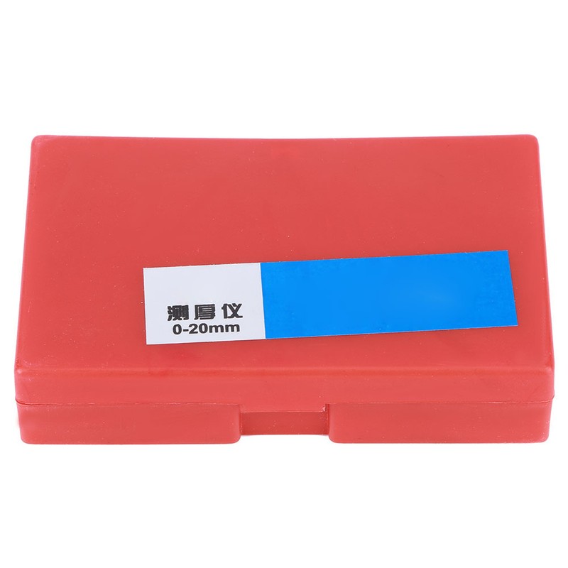 Thickness Gauge Silver Portable Accurate Measuring Jewelry Leather Board Equipment