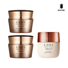 Izanox Laha Trucell Advanced Recovery Cream 30ml x2 + Sunquid 50ml / 이자녹스 라하 트루셀 어드밴스드 리커버리 크림 30ml x2 + 선퀴드 50ml
